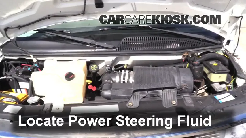 2001 Chevrolet Express 1500 LS 5.7L V8 Power Steering Fluid